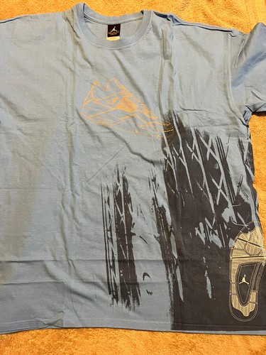 VINTAGE NIKE AIR JORDAN MEN'S T-SHIRT SIZE XXL Embroidered