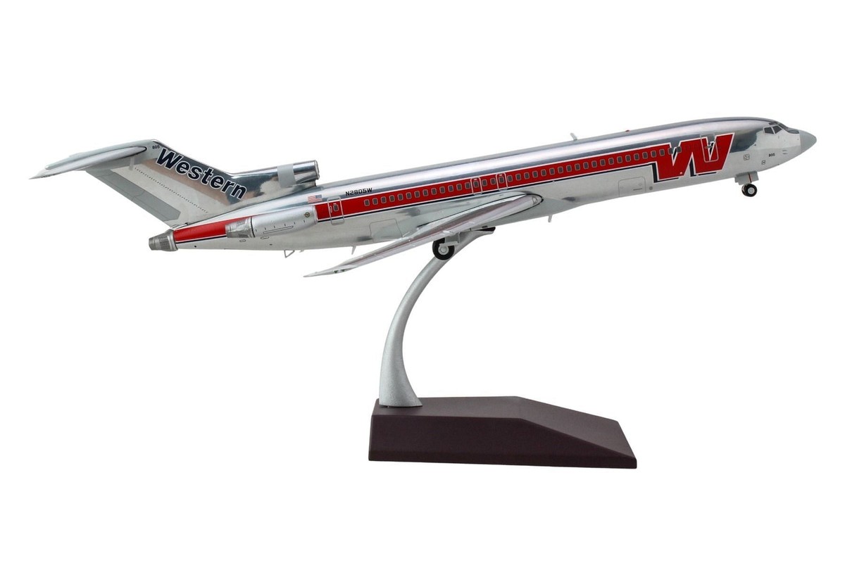 1/200 TWA B727ディスプレイモデル Boeing 727-200 Commercial Aircraft