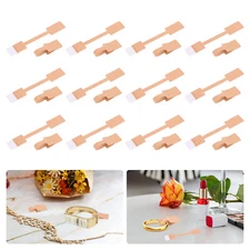 200Pcs Jewelry Price Tags Kraft Paper Indentification Display Labels