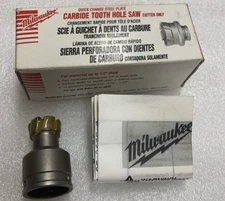 Milwaukee 49-57-8201  (11/16)  Carbide tooth hole saw ( CUTTER ONLY )