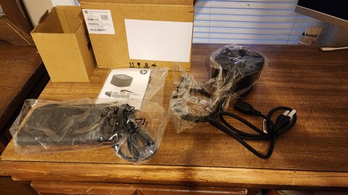 HP Thunderbolt 230W G2 Docking Station with Combo Cable - NEW Open Box