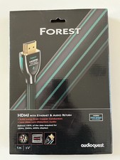 AudioQuest Forest HDMI Cable with Ethernet, Audio Return 3D 1m