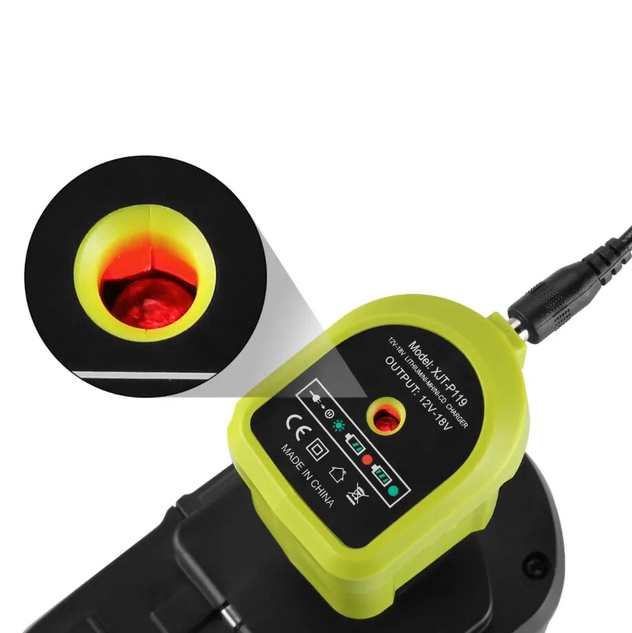 P119 Li-ion Ni-CD NI-MH Battery Charger For RYOBI 12V 14.4V 18V