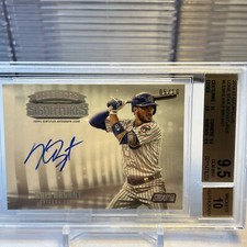 2018 Stadium Club Lone Star Signatures Kris Bryant #5/10
