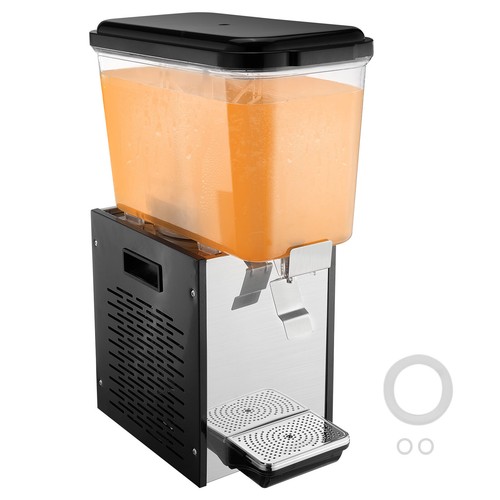 VEVOR Commercial Beverage Dispenser 18L Cold Juice Ice Drink Dispenser for Party - Picture 9 of 12