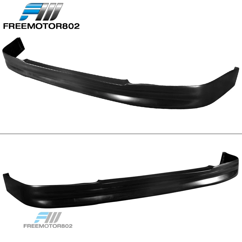 Fits 1990-1991 Honda Civic Hatchback Sedan Front Bumper Lip CS Style Unpainted - Imagem 2 de 4