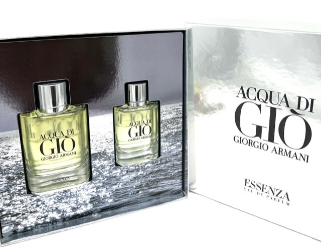 香水(男性用) Giorgio Armani Acqua di Gio Essenza 75ml Acqua Di Gio Essenza Giorgio Armani Men 2pc Set 75ml/2.5oz + 40ml
