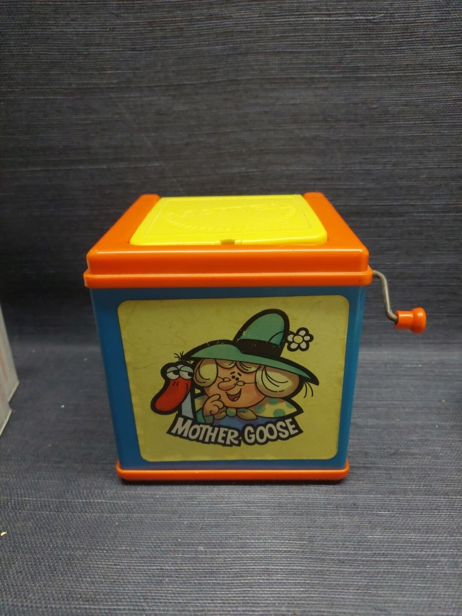 （レアサンプル品）JACK IN THE BOX Vintage Jack in The Box 1976 Mattel Jack in the Music Box