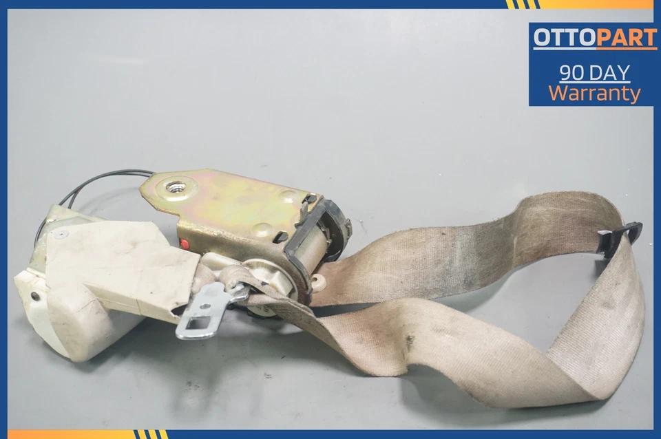 Cadillac Allante 1993 cinturón de seguridad delantero izquierdo lado del conductor OEM Foto 4 de 4