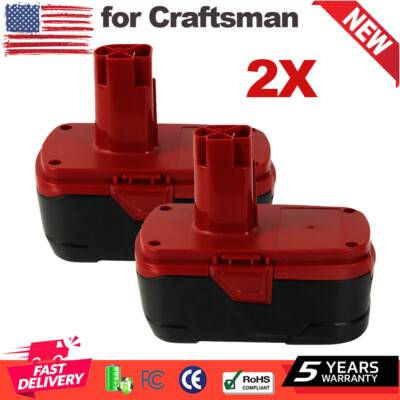 2X Battery For Craftsman 7Ah 19.2Volt C3 Lithium-Ion XCP PP2030 11375 130279005