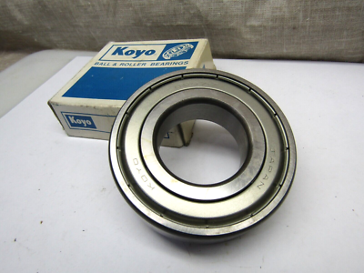 Koyo 6207-Z 35mm X 72mm X 17mm Bearing with 1 Metal Shield Made in
