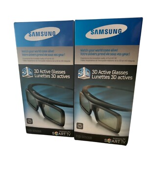 Samsung SSG-3050GB Stereoscopic 3 D Sealed Packages New In Box Set Of 2
