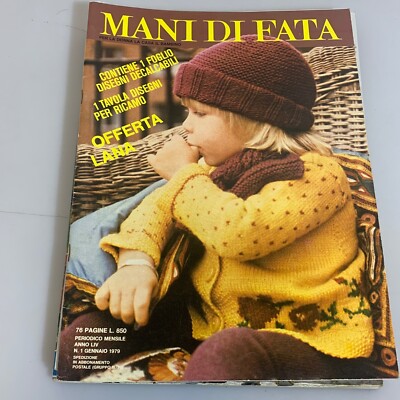 Monatsmagazin Feenhände Arbeitsideen Häkeln Stickerei Nr.1 Januar