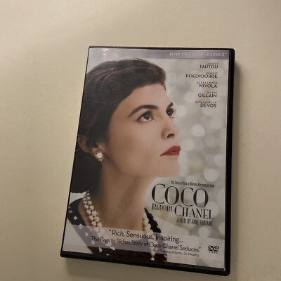 COCO BEFORE CHANEL DVD 2009 AUDREY TAUTOU GABRIELLE BONHEUR ANNE FONTAINE French