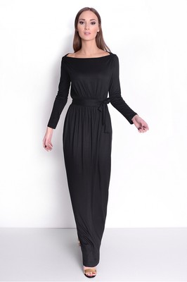 Formelles langes Damen-Maxikleid Abschlussball Party Abend Ballkleid Größen 8-14 8193