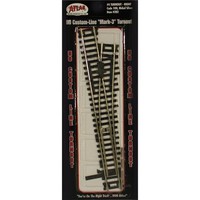 Atlas Model Railroad Ho Scale 100 Code Mark Iv 4 Right Hand Turnout Railroad on sale Atlas Model Railroad Ho Scale 100 Code Mark Iv 4 Right Hand Turnout Railroad on sale