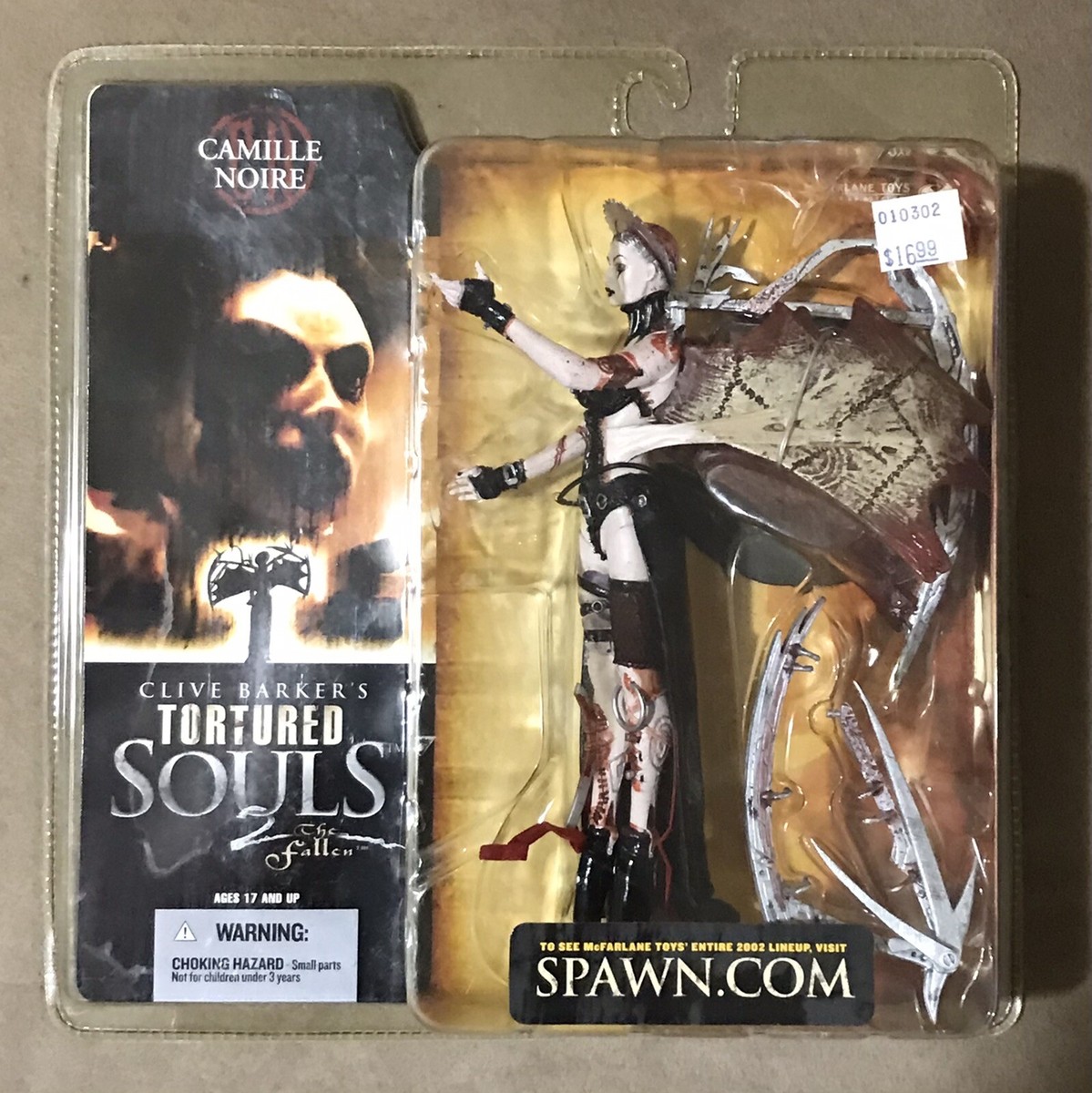 Camille Noire Action Figure Tortured Souls Series 2 2002