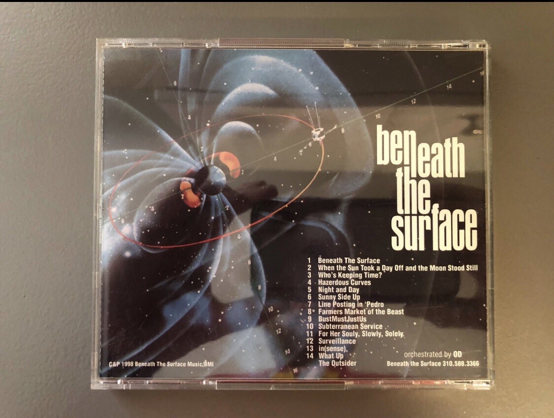 OD Omid Beneath The Surface 2MEX Shape Shifters Rare CD2