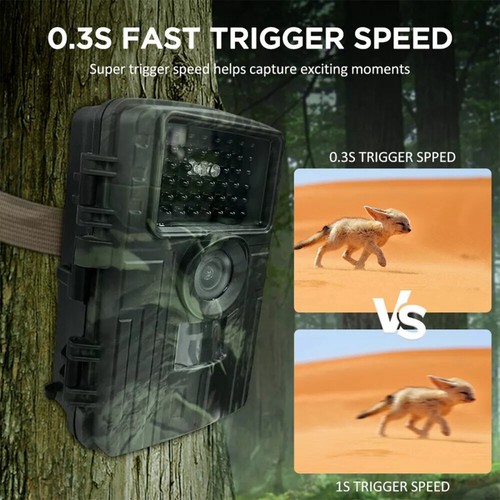 60MP/4K Wildkamera WLAN mit Nachtsicht Bewegungsmelder 940nm Bluetooth APP Handy - Bild 9 von 15