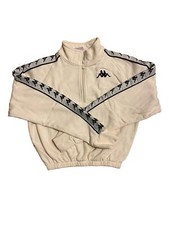 Kappa Cropped Quarter Zip Sweatshirt