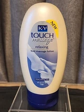 KY Touch Massage Relaxing Foot Massage Lotion Fragranced 6 oz