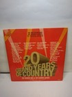 Warner Bros. Records 20 GRAND YEARS OF COUNTRY LP VINYL RECORD