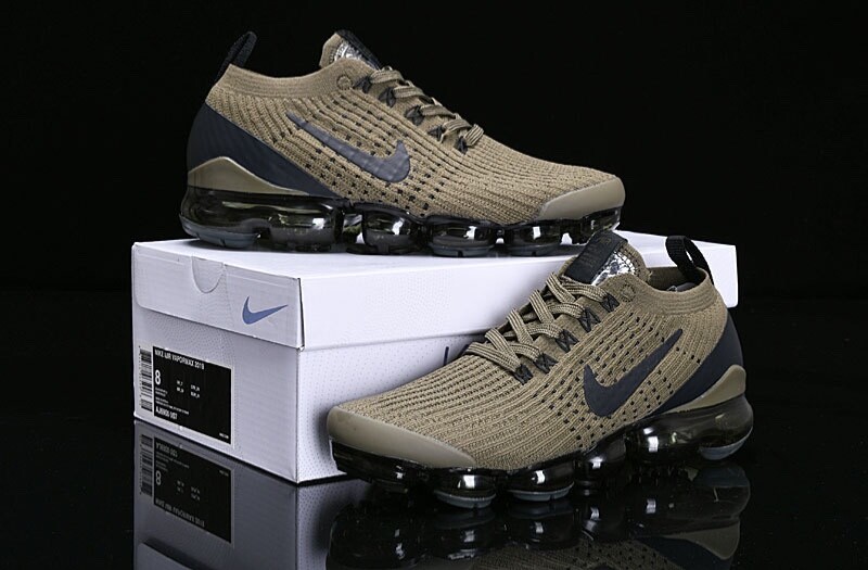 Nike Air VaporMax Flyknit 3 Men's Military Green US 8-11 Free Shipping
