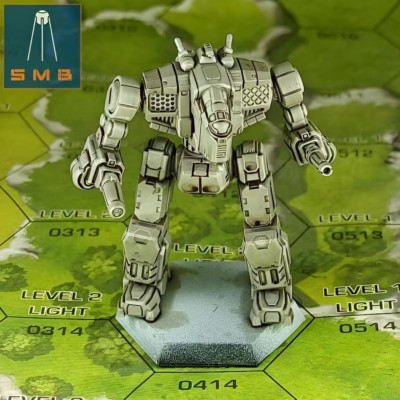 Battletech Miniatures - Naga II - SirMortimerBombito Sculpt - 3D Printed
