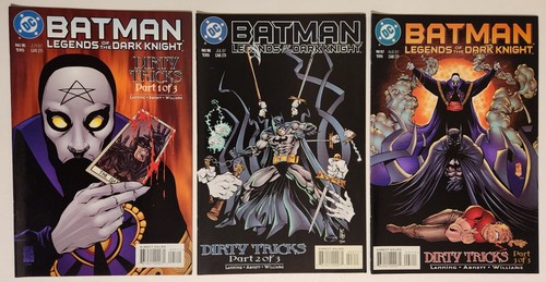 Batman: Legends of the Dark Knight #95-97 (1997, DC) VF "Dirty Tricks" Full Set
