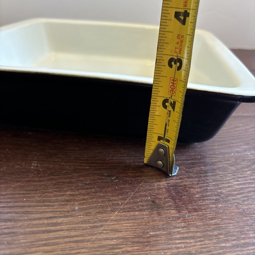 Kate Spade Lenox Don't Mind If I Do Black and White Ceramic Baking Dish Bowl - Picture 6 of 9