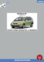 PDF VW Sharan (95-10) Reparaturanleitung Fahrwerk, Achsen, Lenkung