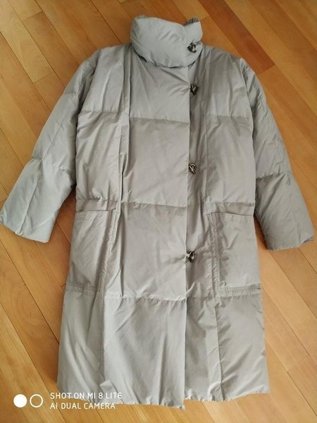 Women Bogner Oversized Coat Grey 38 / M / 46