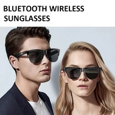 Smart Glasses Bluetooth Sunglasses Wireless Audio Headsets Speaker Mic Anti-UV