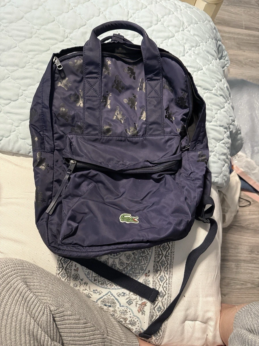 Lacoste Backpack Blue Bags for Men for sale | eBay