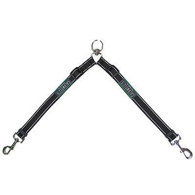 Double Dog Leash Coupler Splitter for Tangle-Free Walking Two Dogs