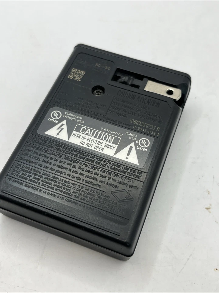 ⭐ NEW Genuine Sony BC-CSD Battery Charger for NP-BD1 Battery D T R E US Seller ⭐ - Image 4 of 4