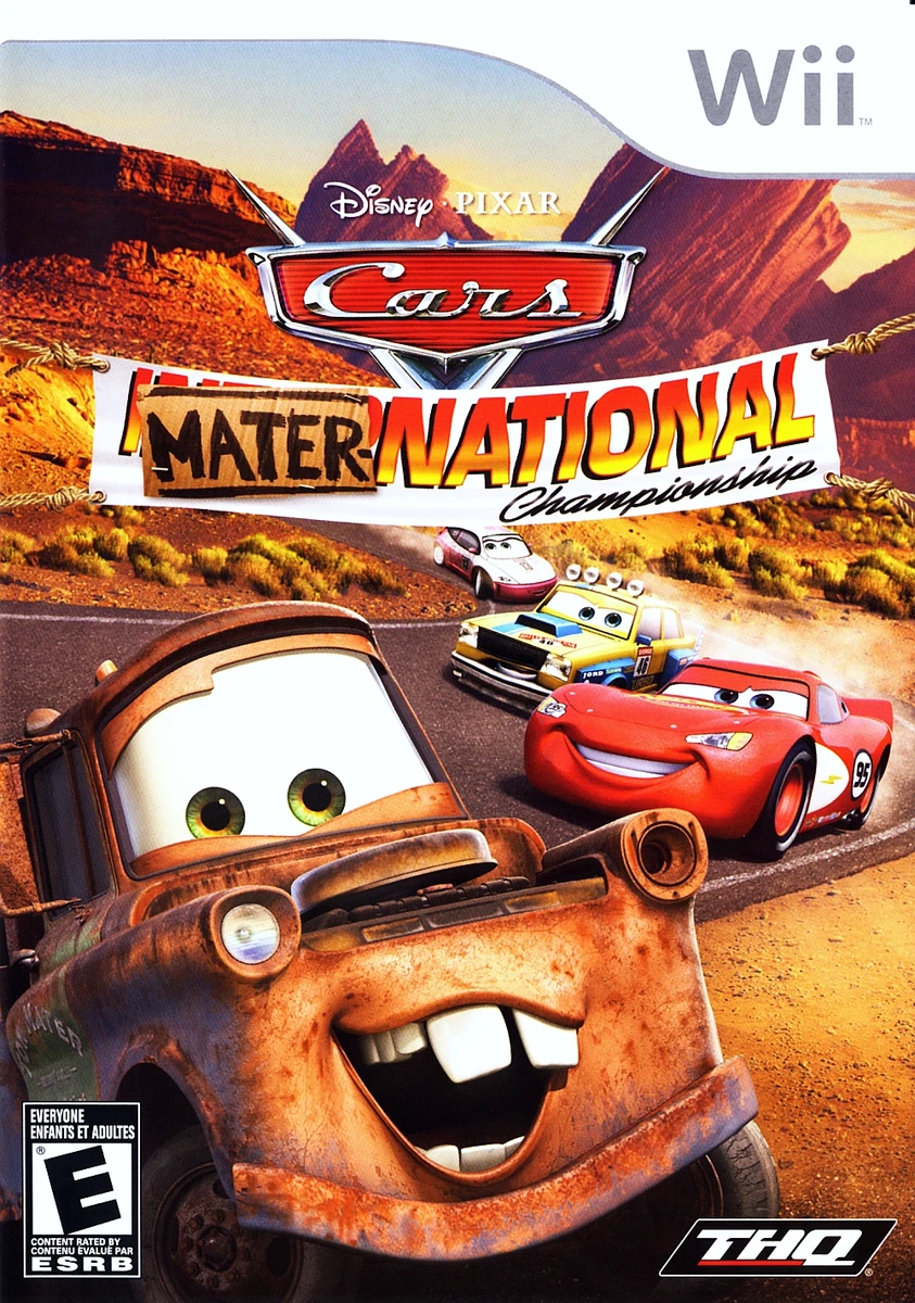 Nintendo Wii Cars: Mater-National Championship Video Games for