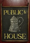 Carriage Towne Primitives - Public House Pub Wooden Sign 27" x 19" Pub Americana — photo 1