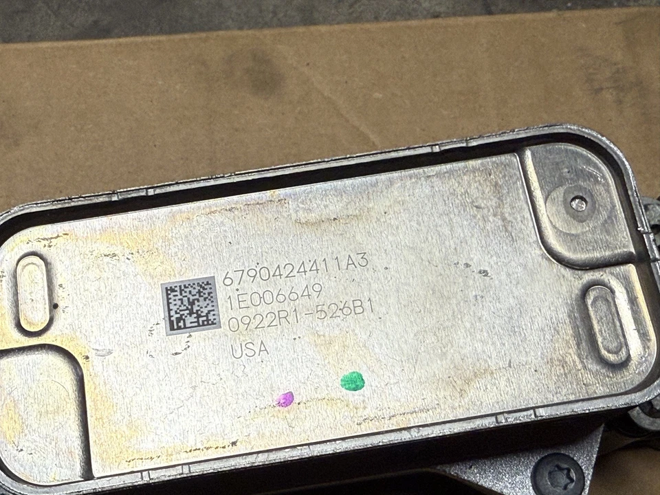 68596317AB Fit for MOPAR OEM 3.6L OIL COOLER FILTER HOUSING *BRAND NEW* - Image 2 of 4