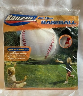 Banzai All Star Baseball 22'' Super Size Inflatable Durable Fabric Pool Summer 