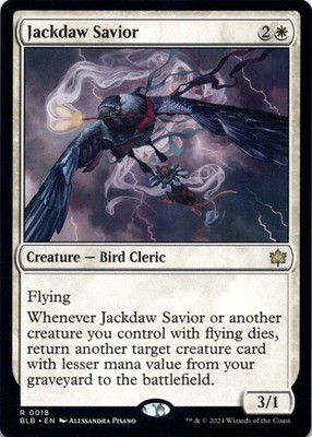 Jackdaw Savior Bloomburrow - Magic MTG NM
