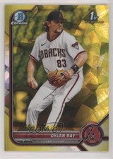 2022 Bowman Chrome Draft Sapphire Edition Yellow 93/99 Dylan Ray #BDC-191 0i87
