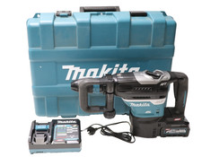 Makita HR005GZ01 Bohrhammer,XGT,SDS Max 40V,Schlagkraft 8 J+ 4Ah Akku +Ladegerät