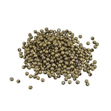 4000Pcs 2mm Round Spacer Beads Jewelry Making Spacer Loose Ball Bead Bronze