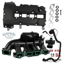 Intake Manifold Valve Cover Kit Compatible with Chevy Chevrolet Cruze Sonic
