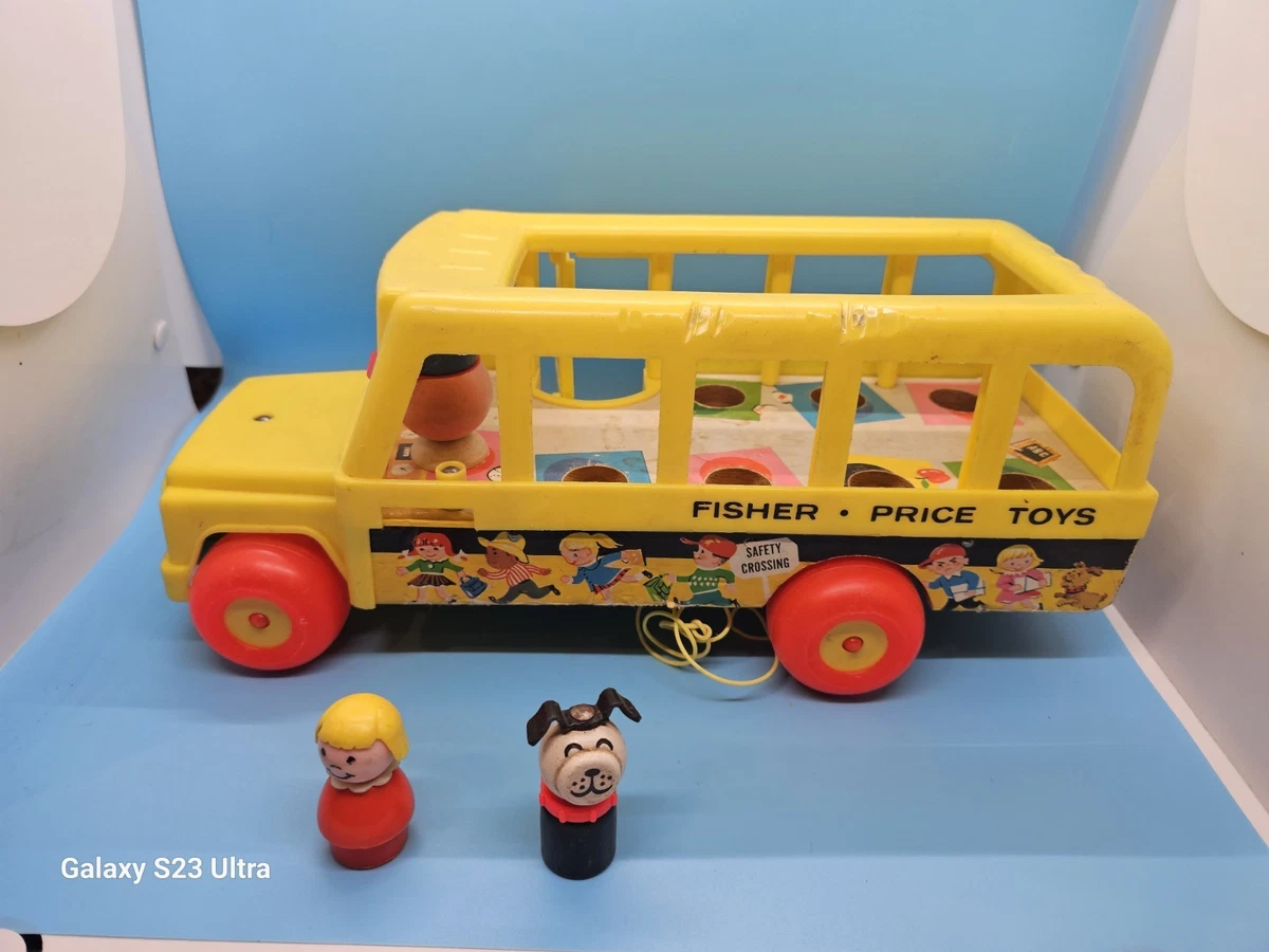 Vintage Fisher Price School Bus for sale | eBay