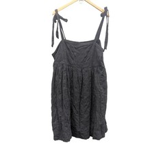 NWT Old Navy boho dark romantic fairy cottage knee length sleeveless dress 1X