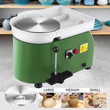 350w 25cm Electric Pottery Wheel Turntable Ceramic Forming Machine Adult / Kids