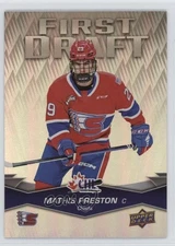 2023-24 Upper Deck CHL First Draft Mathis Preston #FD-3