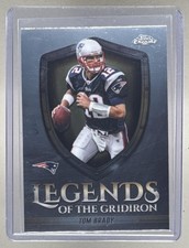 Tom Brady 2025 Topps Chrome #LOG-9 Legends of the Gridiron